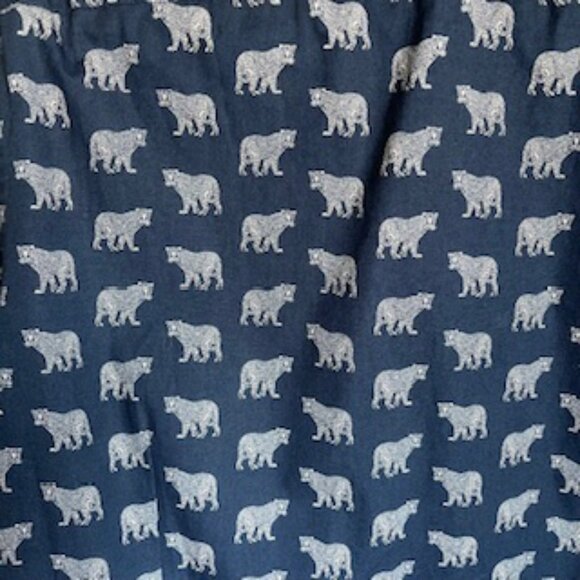 🧡3/15 Ted Baker Navy SS Geo Tiger Print Shirt Men's 4 - Picture 3 of 10